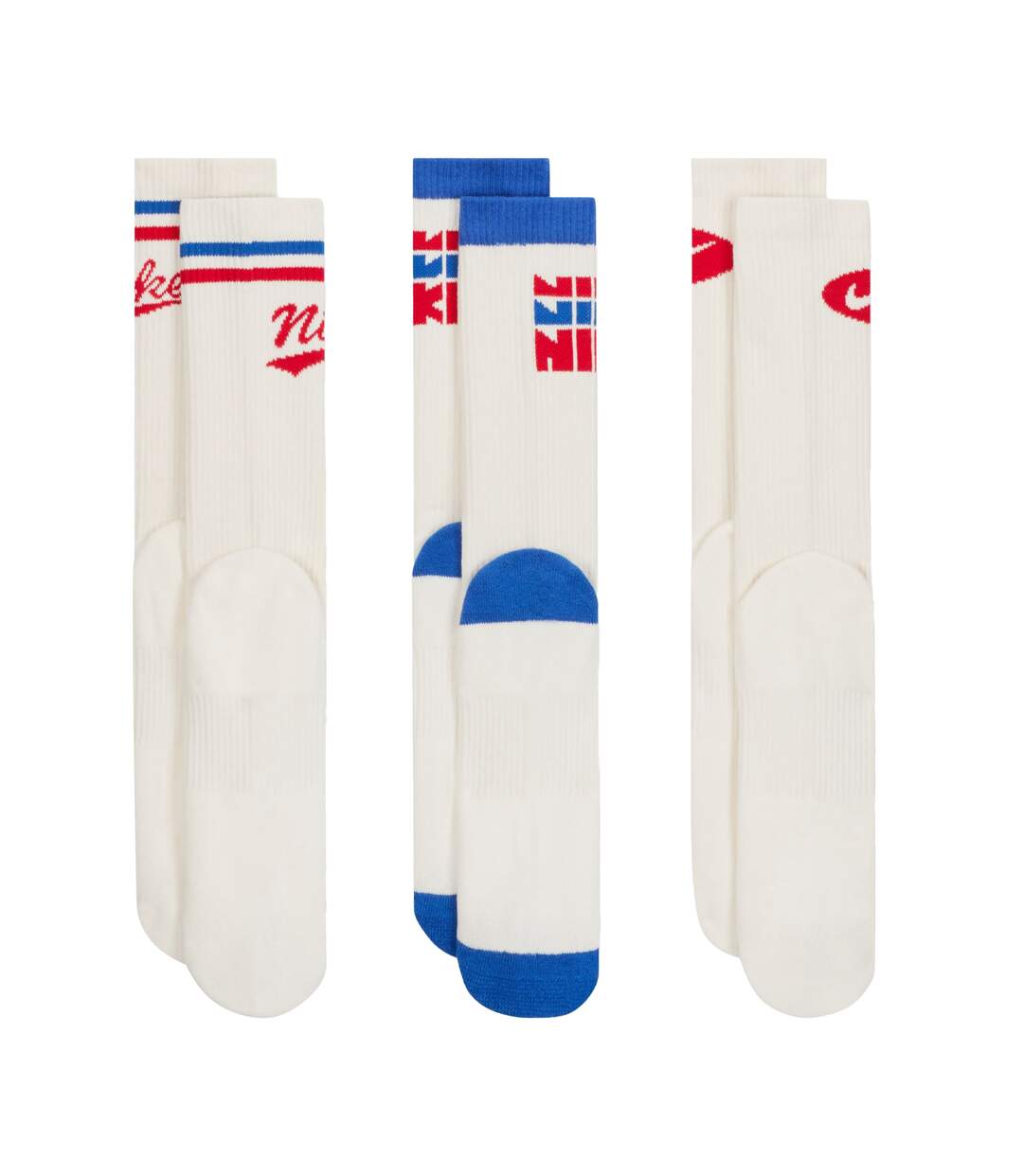 Chaussettes Everyday Plus Adulte Blanc Nike-2