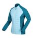 Regatta - Veste hybride CLUMBER - Femme (Bleu pâle / Bleu sarcelle foncé) - UTRG8951