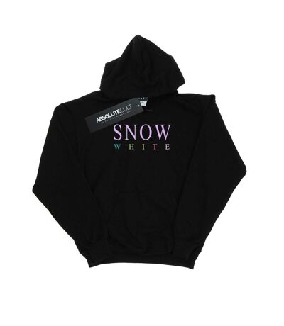 Disney Princess Mens Snow White Graphic Hoodie (Black)