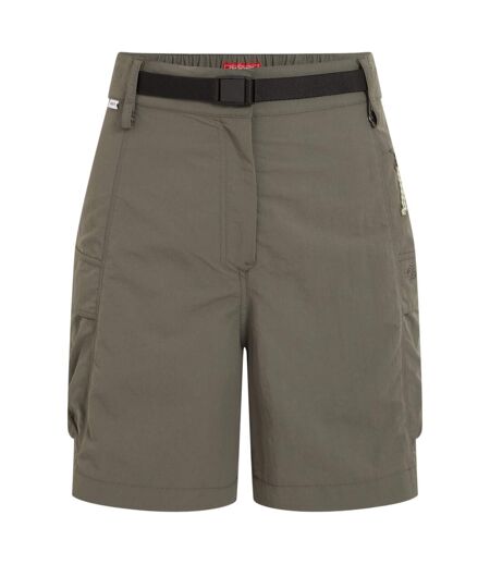 Womens/ladies Medina Nosilife Cargo Shorts Wild Olive Craghoppers