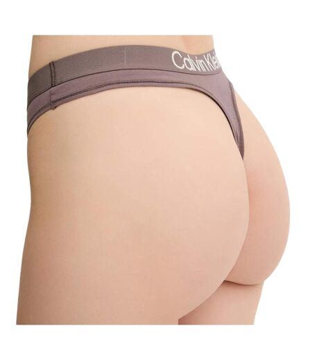 Tanga marron femme calvin klein jeans thong