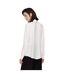Womens/ladies Plain Soft Touch Shirt White Armani Exchange-3