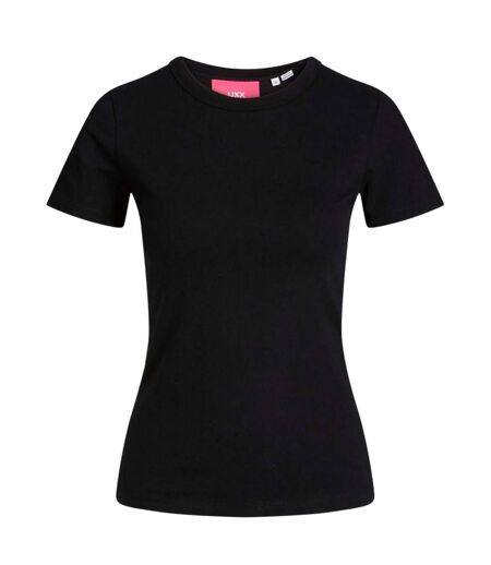 T-shirt Motif/style Uni Femme Noir JJXX