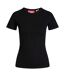 T-shirt Motif/style Uni Femme Noir JJXX-2