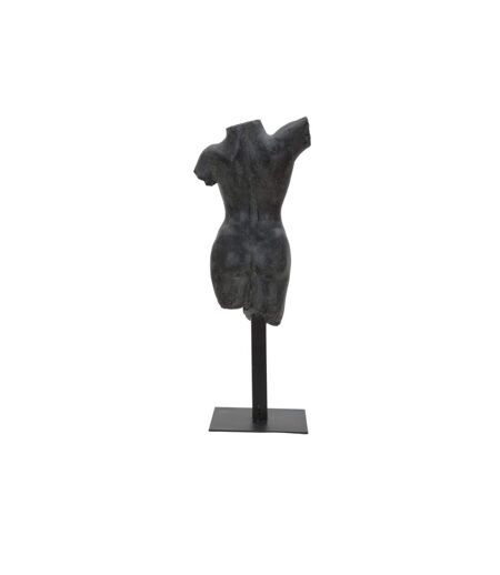 Statue Buste Féminin Musée 50cm Noir
