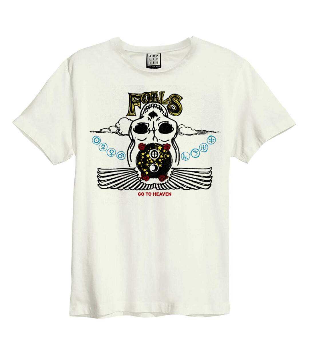 T-shirt go to heaven adulte blanc Amplified