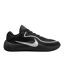 Mens Logo Basketball Shoes Black White Nike-1