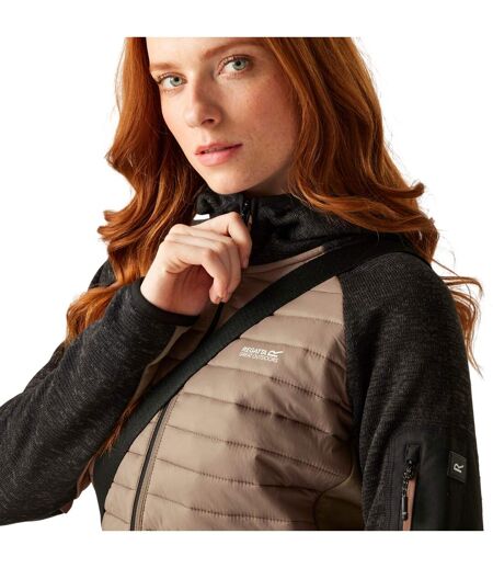 Veste Hybride Newhill Femme Marron Noir Regatta