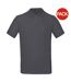 Polos homme gris foncé B&C-1