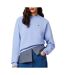 Sweat bleu femme lacoste sf5270 - 32-1