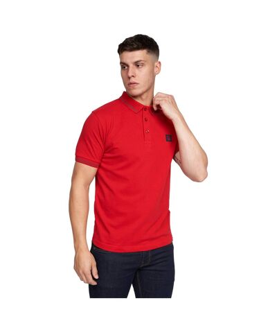 Polo feltar homme rouge Duck and Cover Duck and Cover