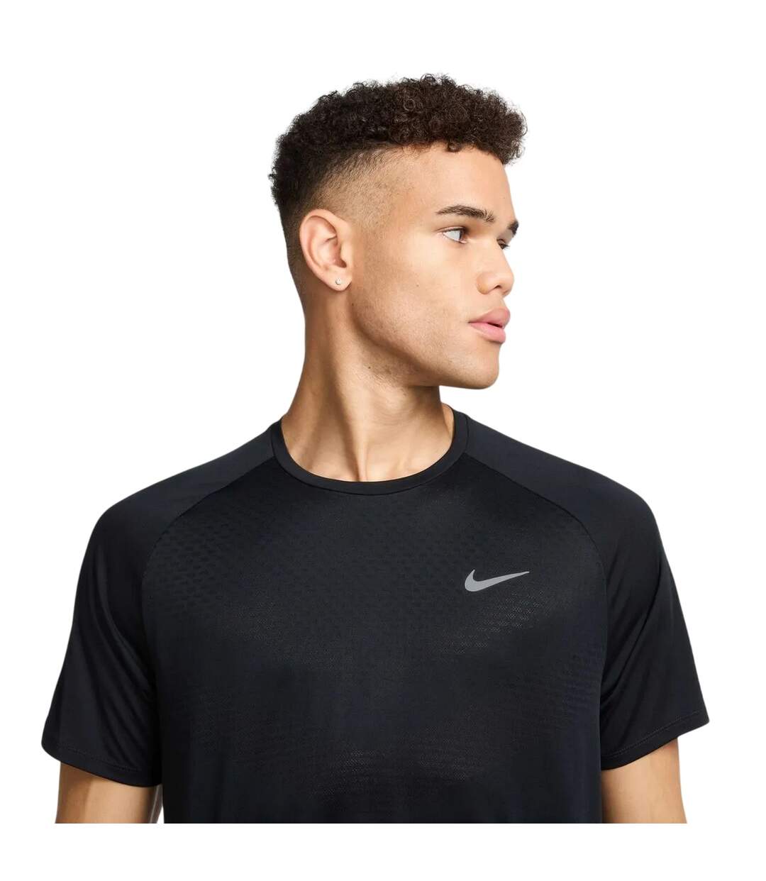 Haut Course À Pied Motif/style Foulée Homme Noir Nike-3