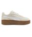 Womens/ladies Club Era Ii Suede Platform Trainers Alpine Gum Puma-1