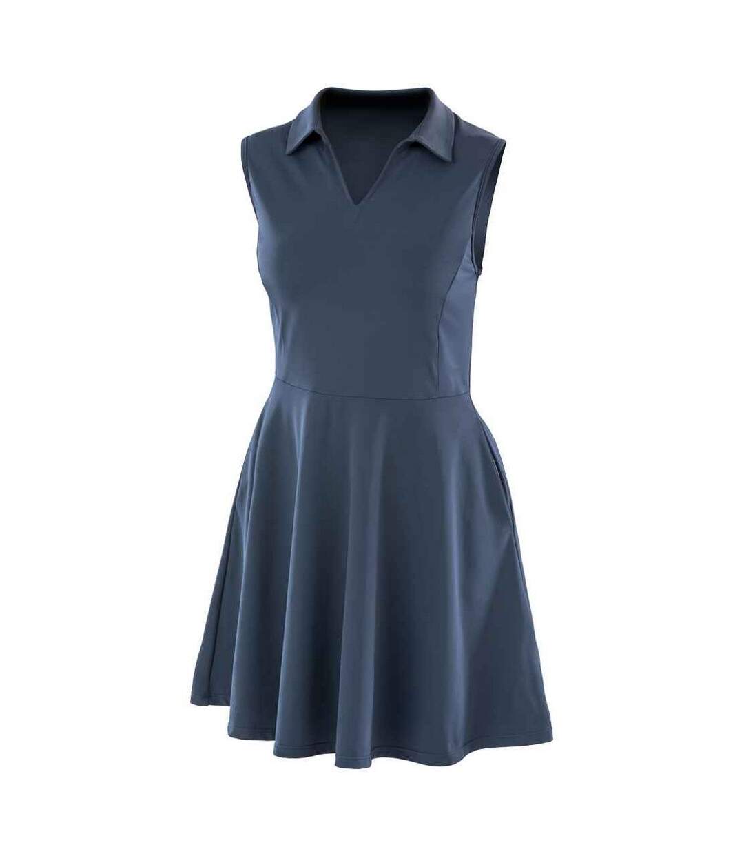 Robe Fitness Femme Bleu Marine Result Genuine Recycled-1