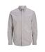 Chemise Manches Longues Motif/style Fines Rayures Homme Beige Jack And Jones-1