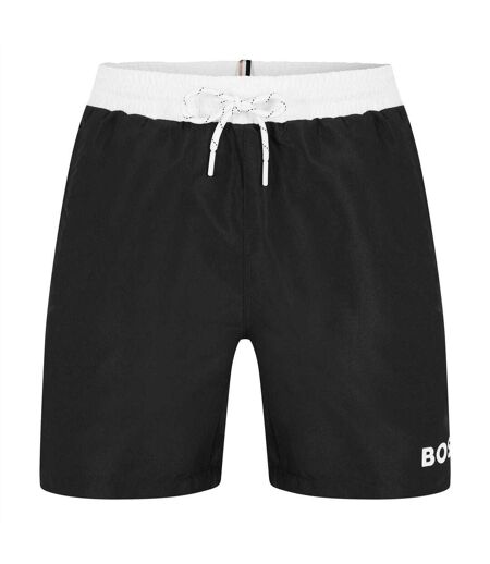 Short De Bain Starfish Homme Noir Boss