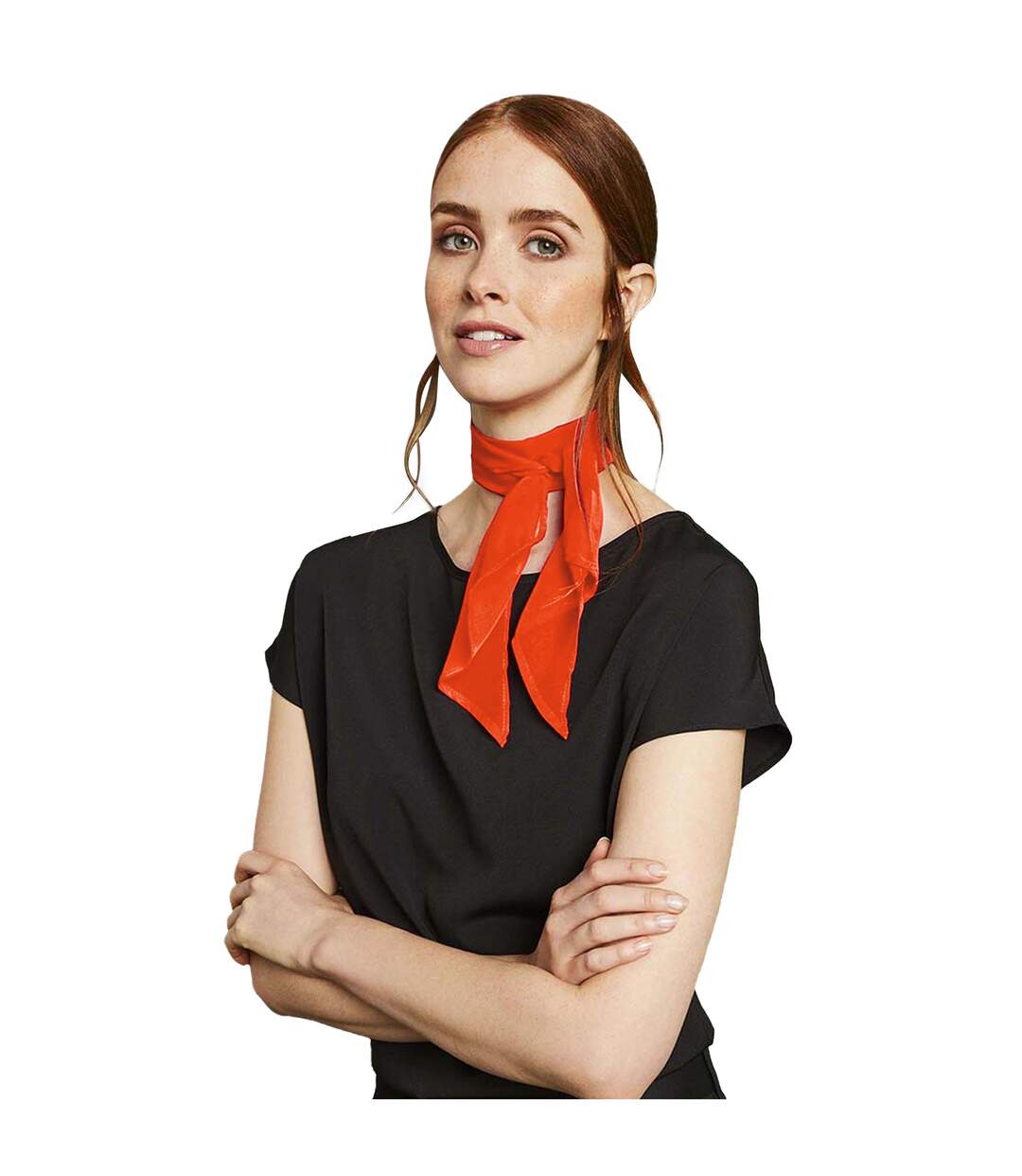 Foulard de travail femme taille unique orange Premier-2