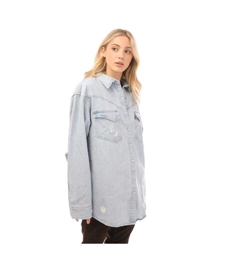 Chemise Dorsey Xl Femme Bleu Levis