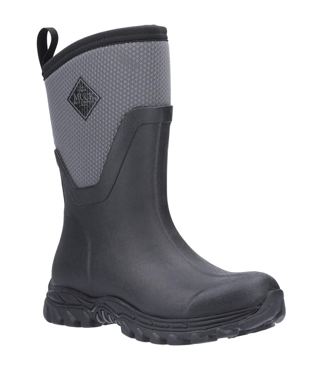 Unisex Adult Arctic Sport Wellington Boots Black Grey Muck Boots-1