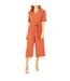 Combinaison Motif/style À Pois Femme Orange Foncé Yumi-4