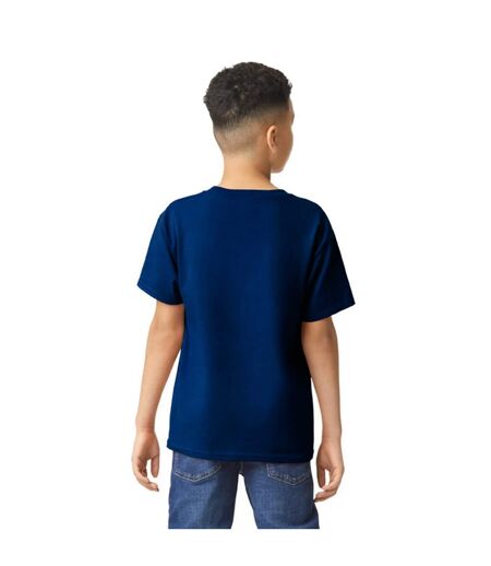 T-shirt enfant bleu marine Gildan