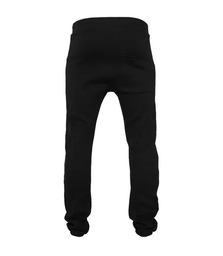 Pantalon De Jogging Heavy Deep Crotch Adulte Noir Build Your Brand