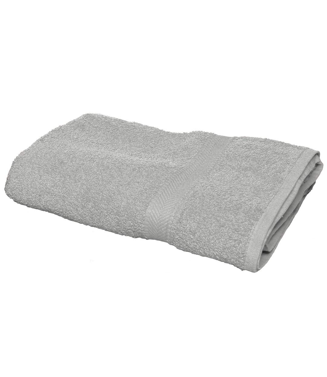 Drap de bain 100% coton 100 x 150cm gris Towel City-1