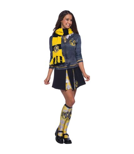 Harry Potter Deluxe Hufflepuff Scarf (Yellow/Black) (One Size) - UTBN4607