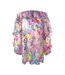 Womens/ladies Rosetto Gardenia Boho Blouse Multicoloured Inoa-2