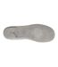 Womens/ladies Julie Pom Pom Slippers Grey Sleepers-3