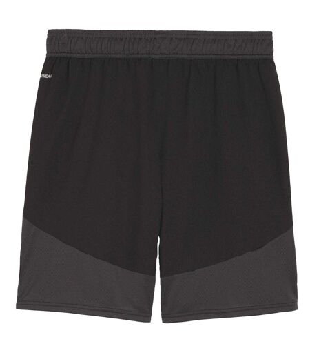 Mens Teamfinal Football Shorts Black White Puma