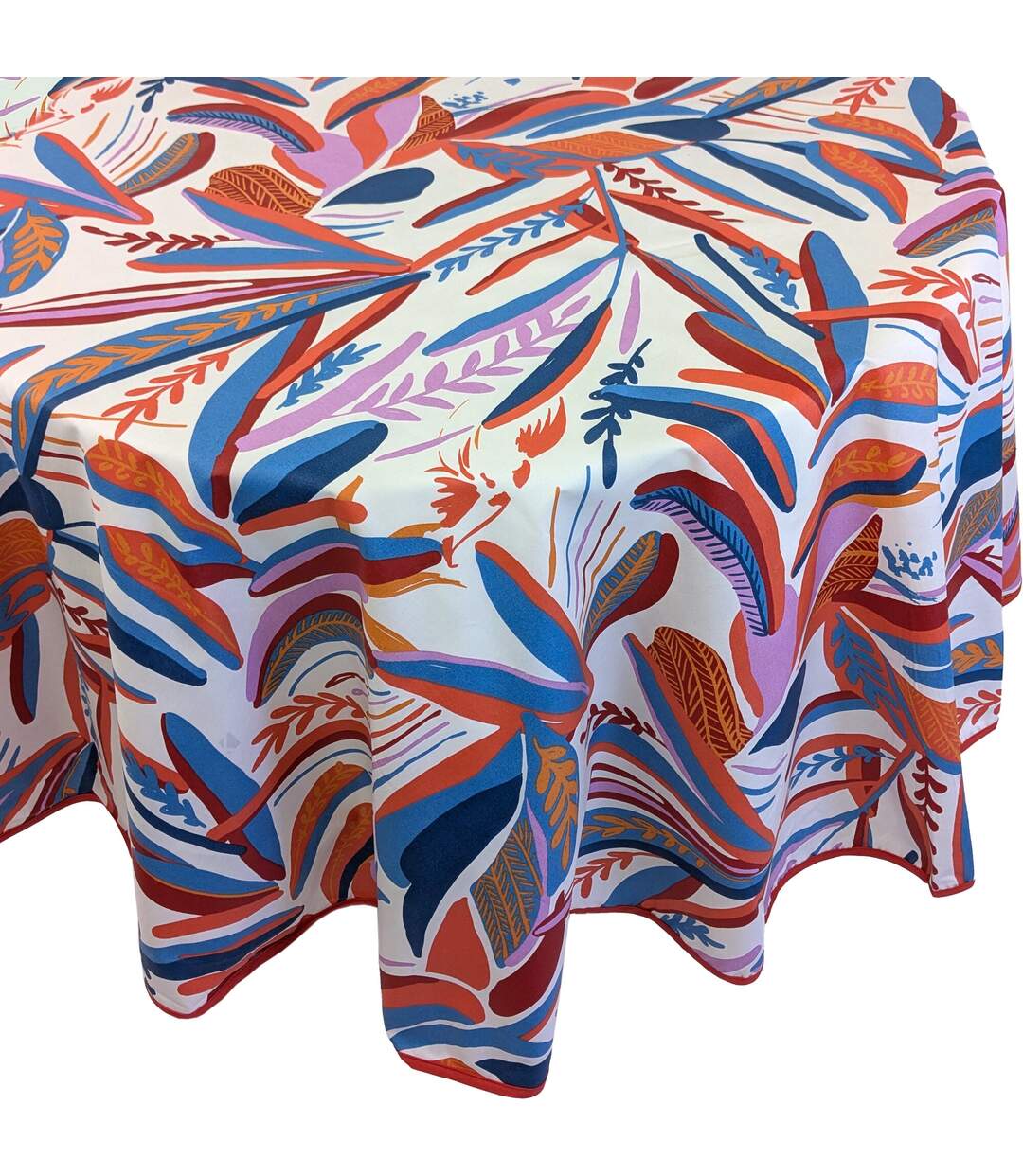 Nappe coton enduite CHILI Ovale-1