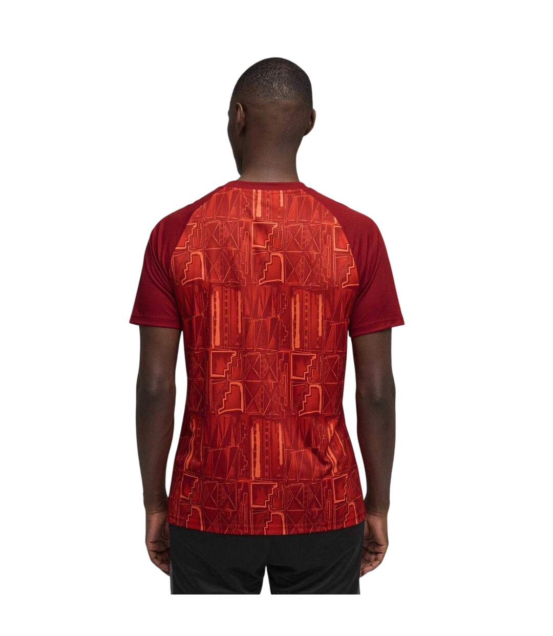 Mens World Cup 2026 Ghana Crew Neck Short-sleeved Football Shirt Red Green Puma-4