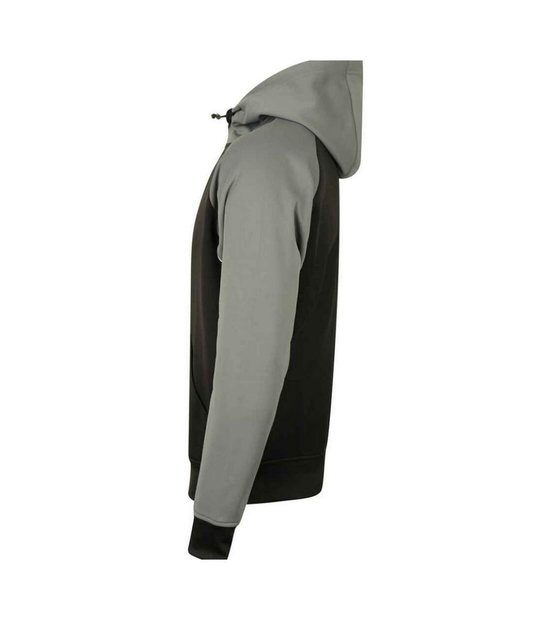 Veste à capuche homme noir / gris foncé Finden & Hales-3