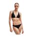 Haut De Maillot De Bain Style Monogramme Double B Femme Noir Boss-1