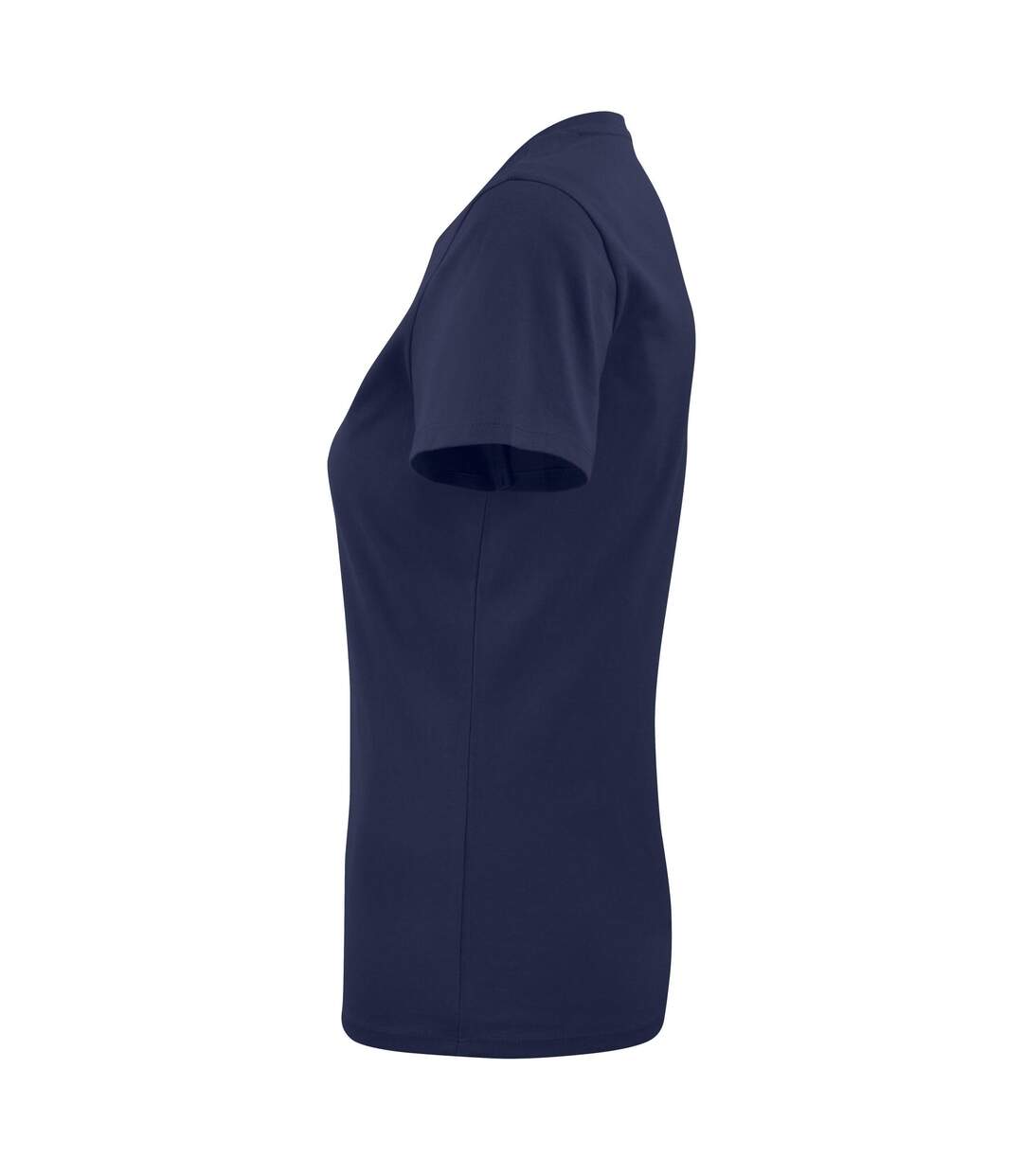 Womens/ladies American U T-shirt Navy Harvest-4