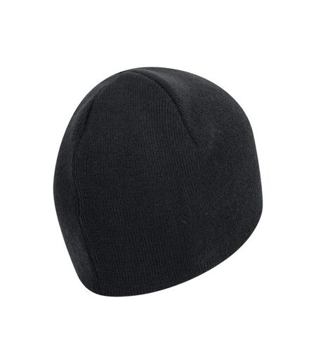 Bonnet en tricot mixte noir Absolute Apparel