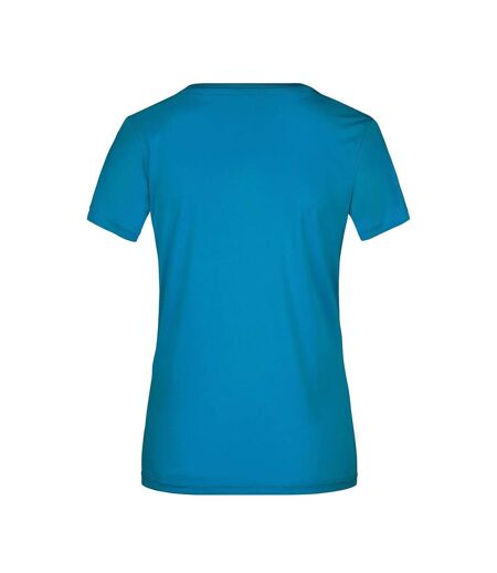 T-shirt Active Femme Turquoise Vif James And Nicholson