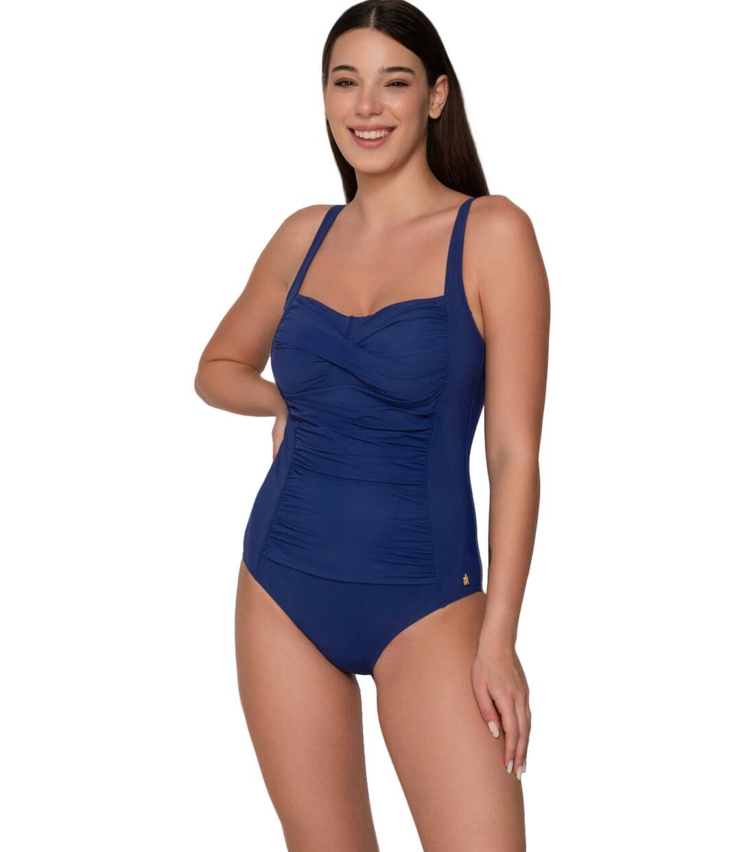 Maillot de bain amincissant 1 pièce préformé TK-5 Blue Sense bonnets C à E Luna-1