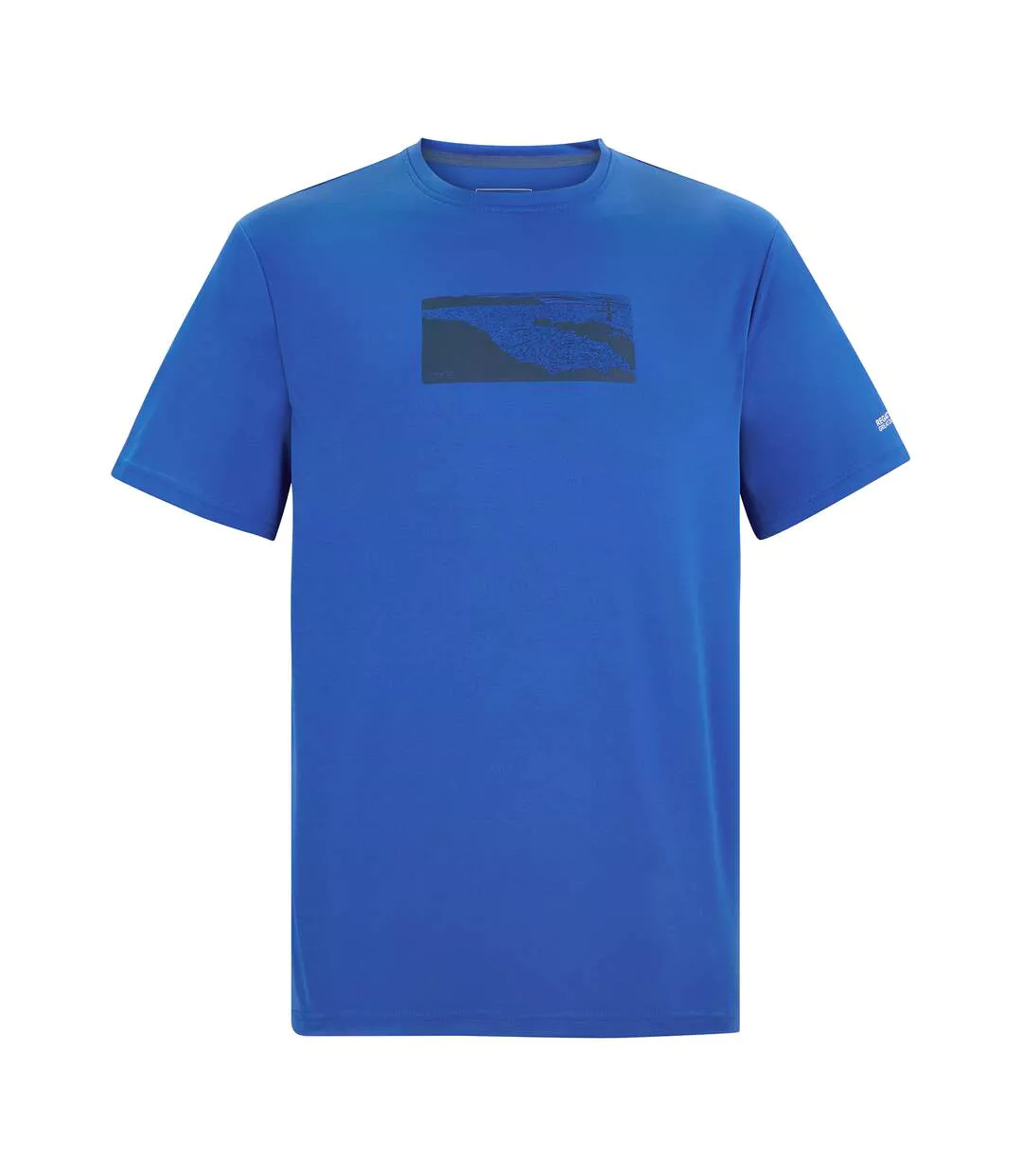 Mens Fingal River T-shirt Olympian Blue Regatta-2