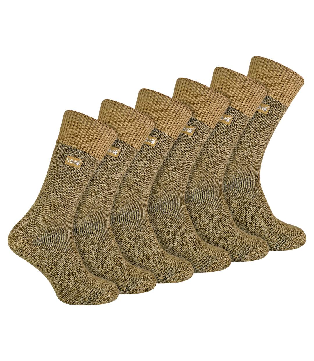6 Pairs Mens Soft Breathable Thermal Socks-1