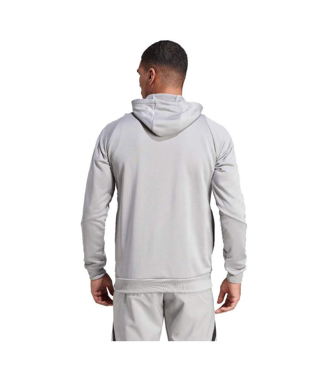 Sweat À Capuche Tiro Homme Gris Adidas-3