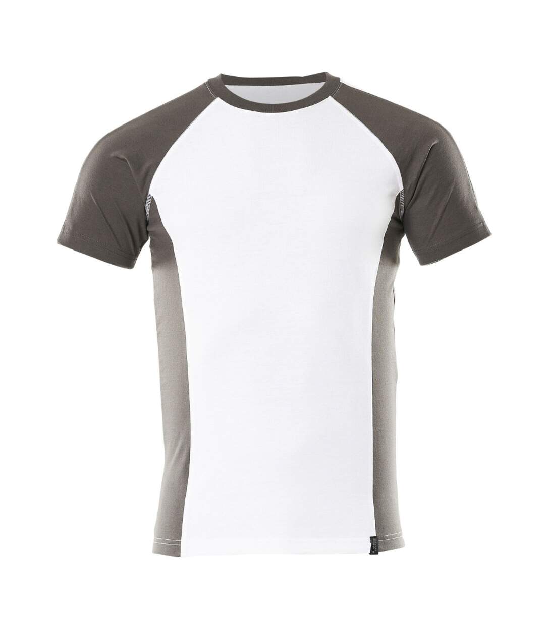 T-shirt Potsdam Unique Homme Blanc Anthracite Foncé Mascot-1