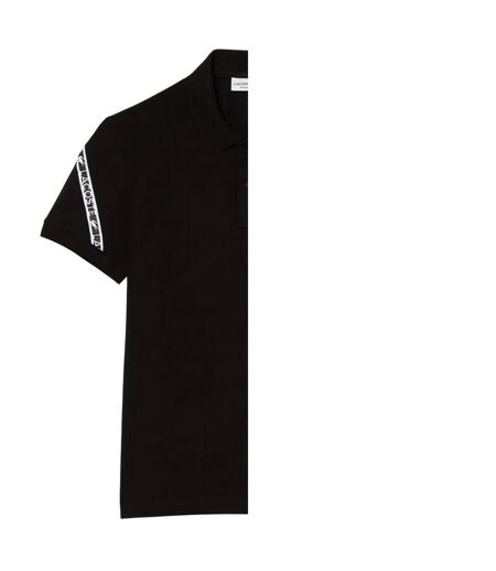 Polo homme noir Lacoste