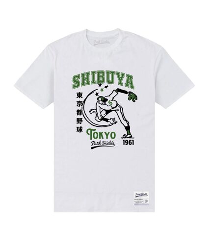 T-shirt shibuya adulte blanc Park Fields Park Fields