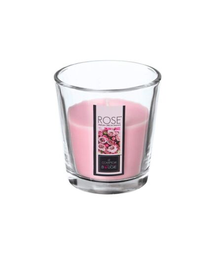 Bougie Parfumée en Verre Nina 90g Rose