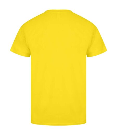 T-shirt original tech adulte jaune vif Casual Classics