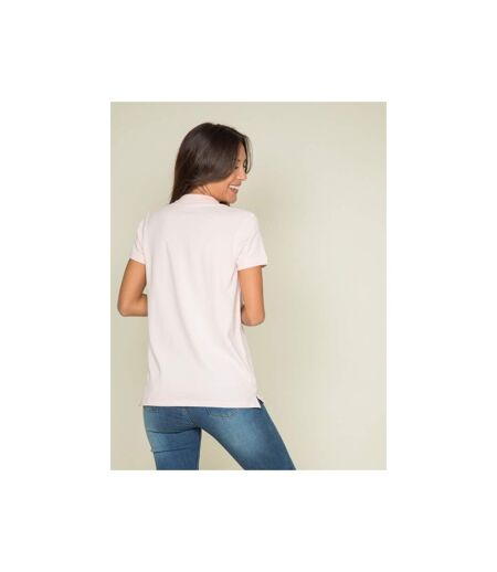Polo manches courtes en coton piqué FOLORA - Dona X Lisa