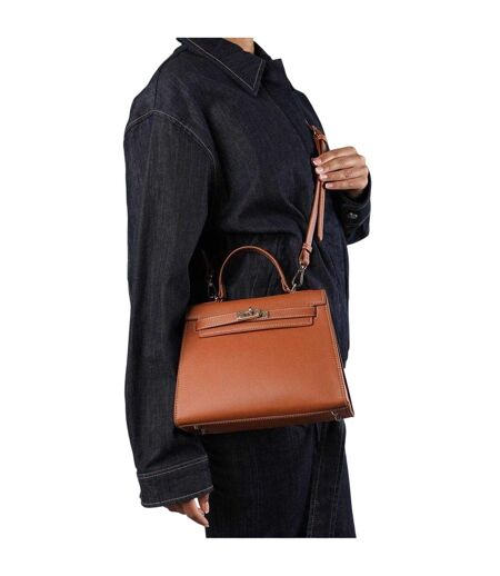 Sacoche Motif/style Mini Taille Unique Marron Where´s That From