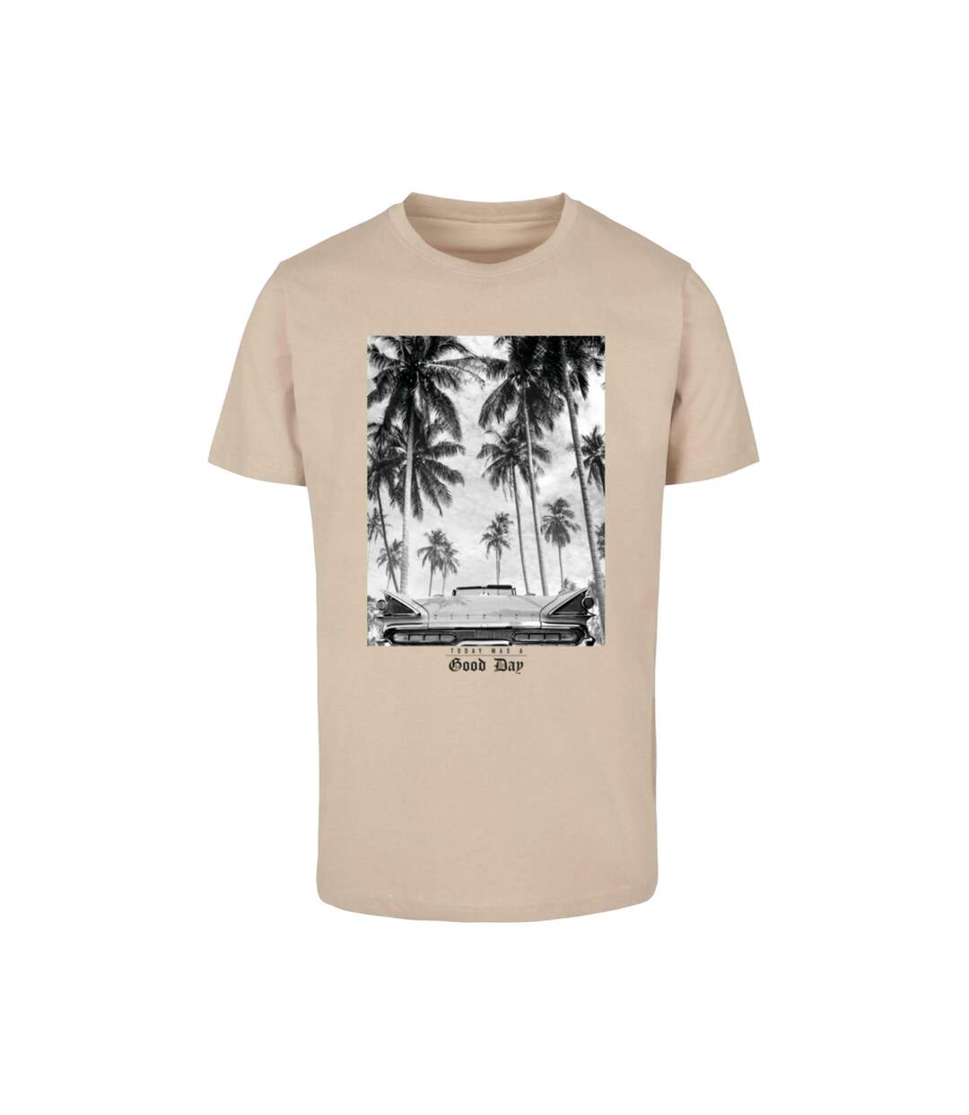 T-shirt Homme Today Was A Good Day Aujourd'hui Était Une Bonne Journée Sable Mister Tee-2
